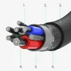 USB-C Kabel 1m, 5A Schnellladen, Weiß Produktbild-Vorschau 11