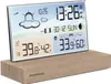 A digital weather station with a wooden base. Náhled obrázku produktu