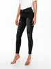 Only Blush Skinny Raw Ankle Dest Tai099 Jeans Schwarz S / Produktbild-Vorschau 6