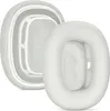 Two white ear pads for headphones are shown against a white background. Podgląd zdjęcia produktu