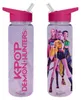 Trinkflasche KPop Demon Hunters mit integriertem Trinkhalm Produktbild-Vorschau 1