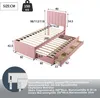 Flieks Polsterbett mit Unterbett, Einzelbett Jugendbett mit Produktbild-Vorschau 7