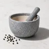Mörser mit Stößel Grau Mörser 11x10cm mit Stößel Produktbild-Vorschau