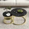 CDGlobal Couchtisch und 2er Set, Beistelltisch (Couchtisch Produktbild-Vorschau 1