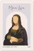 MuchoWow® Mauspad Mousepad Mona Lisa - Blau - Licht - Alte Produktbild-Vorschau 1