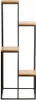 Howhomely Sgabello per fiori in metallo nero 110 cm - Anteprima dell’immagine prodotto 7