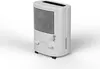 A white dehumidifier is shown from a three-quarter rear view against a white background. Podgląd zdjęcia produktu
