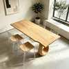 Tisch Schreibtisch Simpler Bürotisch aus Massivholz Produktbild-Vorschau 4