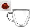 Doppelwandiges Herzglas, 1 Stück, Transparent, Produktbild-Vorschau 3