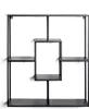 Scaffale da parete HAKU nero - metallo, L/A/P: 60x70x18 cm Anteprima dell’immagine prodotto 3