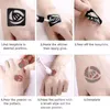 Set di tatuaggi glitter, 24 pezzi Anteprima dell’immagine prodotto 3