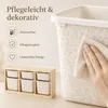 Vinyl-Sticker-Set für IKEA TROFAST, 6 Stück, beige Náhled obrázku produktu