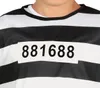 Costume da ladro a strisce bianche e nere per bambini per Anteprima dell’immagine prodotto 4