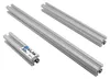 KLAK 20 - Aluprofil 20x20mm Nut 6 Aluminium Systemprofil Produktbild-Vorschau 1