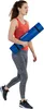 Tunturi Fitnessmatte, Yogamatte aus EVA, 160 cm, in Blau Anteprima dell’immagine prodotto 5
