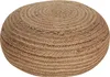 BELIANI Pouf Beige aus Jute ø 50 cm Rund Natur Bodenkissen Produktbild-Vorschau 1