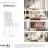 Lot de chaises avec strass - blanc, Lot de 4 Voir les images du produit 7