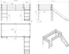 Vipack Spielbett Pino inkl. Rutsche, Liegefläche 90x200 cm Produktbild-Vorschau 5