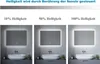 LED Badspiegel 100x70cm Lichtspiegel Badezimmerspiegel Produktbild-Vorschau 3