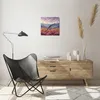 Wanduhr - Quadrat - Glasuhr - Feld Frau Landschaft - Produktbild-Vorschau 6