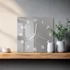 Glas Wanduhr 30x30 cm - Wanduhr - lautlose Wanduhr - ohne Produktbild-Vorschau 2