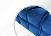 Chesterfield Sessel Textil Stoff Blau Kreative Möbel Neu Produktbild-Vorschau 4