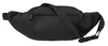 A black hip bag is shown against a white background. Produktbild-Vorschau