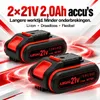 2-in-1 Accu snoeischaar & mini kettingzaag 21V Brushless, Productafbeelding-voorbeeld 7