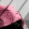 Basic Bettbezug Magenta  240 x 220 cm 100% Baumwolle Produktbild-Vorschau 5