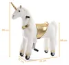 Vrooomy Einhorn auf Rollen Kinder Reittier Klein (4–6 Produktbild-Vorschau 2