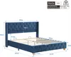 okwish Polsterbett Doppelbett 160×200cm mit Lattenrost und Produktbild-Vorschau 8