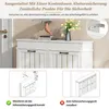 Armoire à chaussures Merax avec 4 portes battantes et 8 Voir les images du produit 6