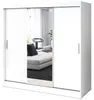 Szafa przesuwna - 200x200cm - Biały Mat - Szafa przesuwna Podgląd zdjęcia produktu 1