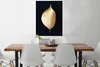 MuchoWow® Gerahmtes Poster Blätter - Gold - Schwarz - Produktbild-Vorschau 2