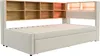 Rozkládací pohovka Sweiko 90x200, rozkládací postel 90x190, Náhled obrázku produktu 9