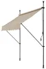 Klemmmarkise ‘Stem’ Stahlgestell 150 cm breit Sandfarben Produktbild-Vorschau 2