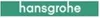 The image shows the brand name "hansgrohe" in white text on a teal background. Produktbild-Vorschau