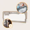 LIONELO Hanna zábrana na posteľ 150 cm x 66 cm, skladacia o Náhľad obrázku produktu 4