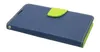 Elegante Buch-Tasche Hülle für iPhone XR in Blau Leder Produktbild-Vorschau 6