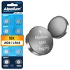 AG9 LR45 Knopfzelle Batterien 10er Pack - Alkaline, 1.5V Produktbild-Vorschau 1