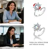 INF Verstellbarer Anti-Stress-Ring mit drehbarer Blume Produktbild-Vorschau 3