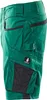 MASCOT 18349-230-0309-C60, Shorts, Unisex, Schwarz, Grün, Produktbild-Vorschau 3