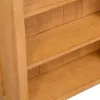 vidaXL Regał 3 przegrody 70x22,5x82 cm lite drewno dębowe Podgląd zdjęcia produktu 11