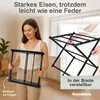 Turm Wäscheständer Klappbar Schwarz Wäsche Turmtrockner Produktbild-Vorschau 7