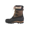 A side view of a brown and black winter boot. Produktbild-Vorschau