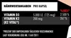 Big Zone Vitamin D3 + K2 (90 Kapseln) Produktbild-Vorschau 2