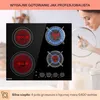 Klarstein kombinowana płyta gazowo-ceramiczna 2-palniki i 2 Podgląd zdjęcia produktu 3