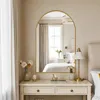 ProximaX Bogenspiegel 91 x 61 cm Gold, Wandspiegel mit Produktbild-Vorschau 3