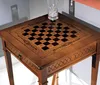Šachový stôl Herný stôl so šachovými miniatúrami Nábytkové Náhľad obrázku produktu 1