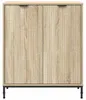 vidaXL Kredens dąb sonoma 69,5 x 33 x 82 cm Materiał Podgląd zdjęcia produktu 6